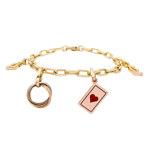 Bracelet Bracelet Cartier breloques. 58 Facettes 34062