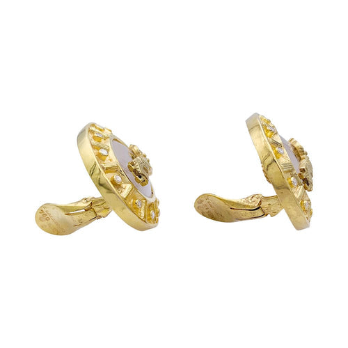 Boucles d'oreilles Boucles d'oreilles Lalaounis cristal de roche. 58 Facettes 32425