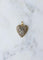 Pendentif Pendentif Ancien Cœur Diamants sur Or Rose 58 Facettes