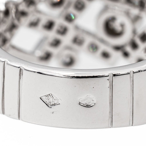Bague 52 Chanel Bague Cristaux glacés Or blanc Diamant 58 Facettes 3051495CN