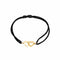 Bracelet Dinh Van Bracelet Cordon Double Cœur Or jaune 58 Facettes 5119889RV
