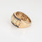 Bague 54 Bague en or jaune avec opale, saphir et diamant 58 Facettes G13968