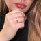 Bague Solitaire or jaune diamant 58 Facettes 82-GS33773-1