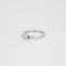 Bague 53 Solitaire or blanc diamant 58 Facettes 3121258
