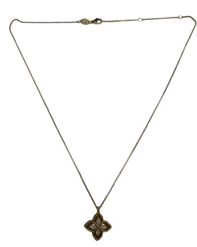 Collier ROBERTO COIN - Collier venetian princess or et diamants 58 Facettes
