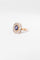 Bague 51 Bague en or jaune, saphir et diamants 58 Facettes
