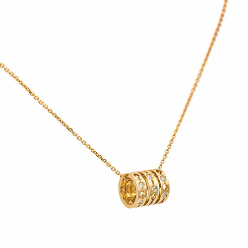 Collier Dinh Van Collier Pulse Or jaune Diamant 58 Facettes 4501009CN