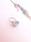 Bague Aigue-marine en solitaire Or Blanc 18 K