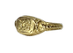 Bague 52 Chevalière en or jaune 18 carats vers 1900 58 Facettes AB664