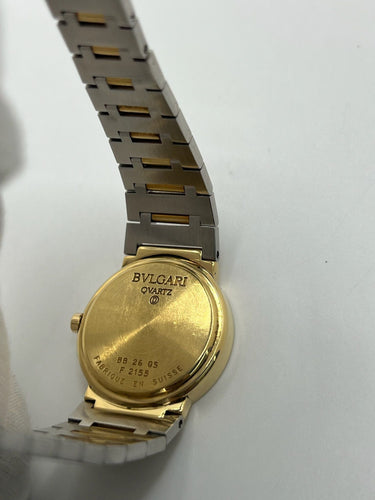 Montre Bulgari Femme Or Jaune 18K 58 Facettes