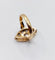 Bague 56 Bague marquise ancienne or rose, diamants taille rose 58 Facettes A05645
