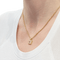 Collier Collier Chopard, "Happy Square Diamond", ou jaune, diamants. 58 Facettes 34452