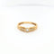 Bague 52 Bague or jaune et diamants 58 Facettes 30097
