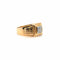 Bague 67 Chevalière or jaune et diamant 58 Facettes 12104/12
