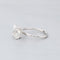 Bague 55 Solitaire serti d'un diamant en or gris 58 Facettes 1