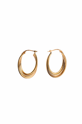 Boucles d'oreilles Boucles d'oreilles trois ors 58 Facettes