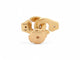 Boucles d'oreilles mono boucle d'oreille DINH VAN menottes r8 867411u or jaune & diamant 58 Facettes 270642