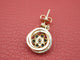 Boucles d'oreilles Boucles d'oreille émeraude marguerite 58 Facettes