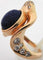 Bague Piaget en or jaune et Lapis lazuli