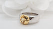 Bague 54 Bague en Or Bicolore & Citrine 58 Facettes 15885