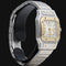 Montre Cartier Montre Santos De Cartier Galbee Pm 58 Facettes MT45189