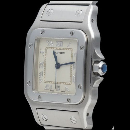 Montre Cartier Montre Santos Galbée Quartz 58 Facettes MT41462