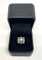 Bague 54 Bague marguerite or gris et diamant central 58 Facettes