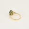 Bague 61 Bague en or jaune, émeraude et diamants troidia 58 Facettes LEN1849X3