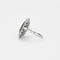 Bague 52 Bague en platine ornée d'un saphir et diamants 58 Facettes GU15
