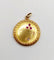 Pendentif Pendentif porte-photo antique fleur en or 18k avec diamant et rubis vers 1910 58 Facettes A06431