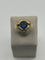 Bague 49.5 Bague Saphir et diamants en or jaune 58 Facettes
