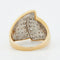 Bague 57 BAGUE EN OR JANUE 18 CARATS 58 Facettes REF 10024/08