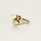 Bague 48,5 Bague Toi&Moi en or blanc, perles de cultures et diamants 58 Facettes VAN0475