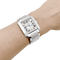 Montre Montre Cartier, "Tank Française", acier. 58 Facettes 34714