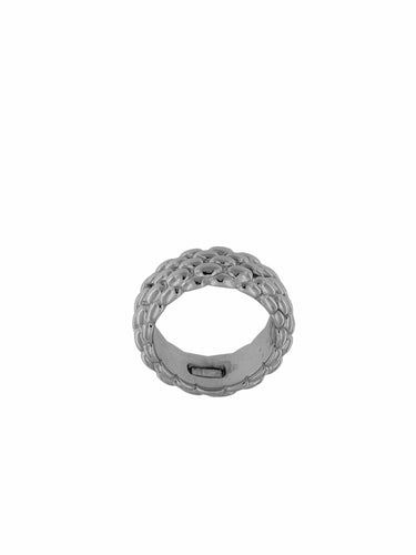 Bague 56 Bague Fope or blanc 58 Facettes
