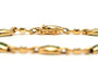 Bracelet Bracelet contemporain or jaune, émeraudes et diamants 58 Facettes B727