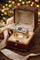 Bague 59 Bague vintage en or jaune et platine avec saphir et diamants 58 Facettes 50394