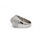 Bague 62 Bague Bombée - Platine & Diamants 58 Facettes 220488R