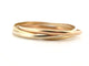 Bracelet bracelet 3 anneaux en or jaune blanc et rose 18k 52gr trinity 58 Facettes 265378
