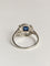 Bague 59 Bague Art Déco en or blanc et platine 58 Facettes