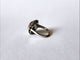 Bague 53 Bague or blanc 18k et Diamants anciens 58 Facettes