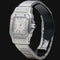 Montre Cartier Montre Santos Galbee 58 Facettes MT42447