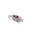 Pendentif Pendentif Cccktail or blanc rubis et diamants 58 Facettes 1.0002595/6