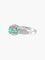 Bague 49 BAGUE VINTAGE EMERAUDE OR BLANC 58 Facettes