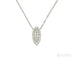 Collana Recarlo oro bianco e diamanti 58 Facettes 8924