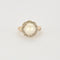 Bague Bague avec perle et diamants 58 Facettes 240171