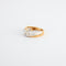 Bague Bague 2 ors sertie diamant 58 Facettes