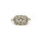 Bague 56 Bague or blanc et jaune diamants 58 Facettes 240036SP