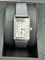 Montre JEAGER-LECOULTRE. Montre de dame Reverso Duetto acier 58 Facettes