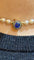 Collier Collier de perles choker, fermoir or 18 carats 58 Facettes